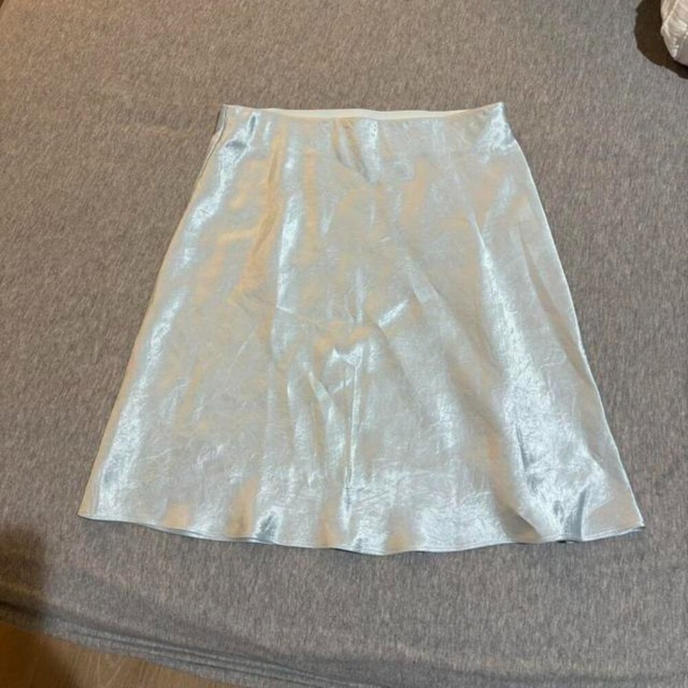 Aritzia Women's Silver and Blue Skirts